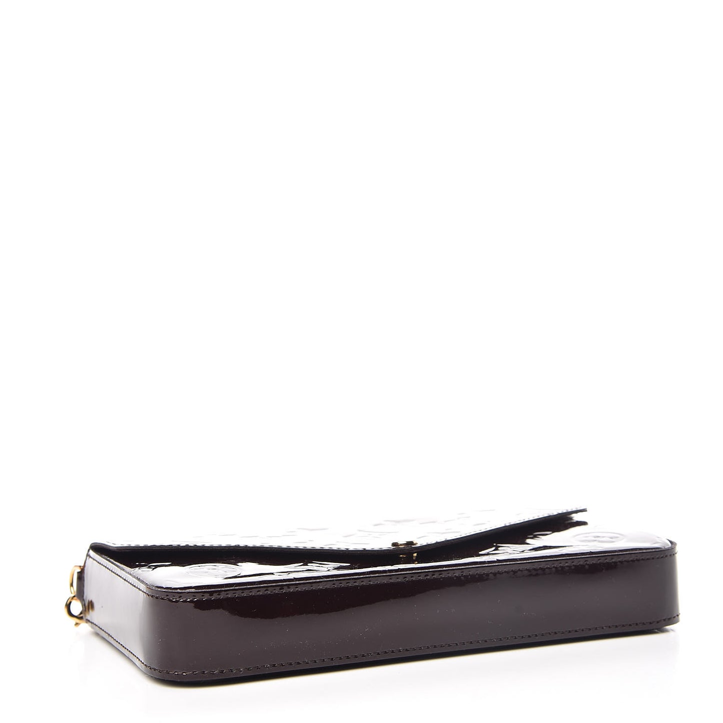 Vernis Pochette Felicie Chain Wallet Amarante