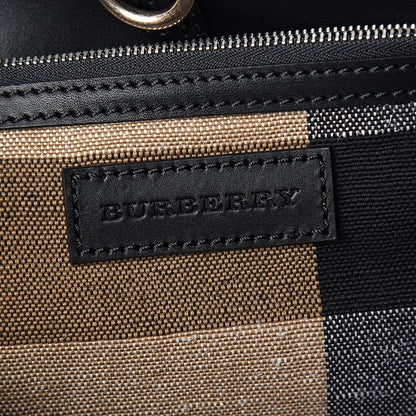 Burberry Canvas Mega Check Medium Maidstone Black 5 of 10