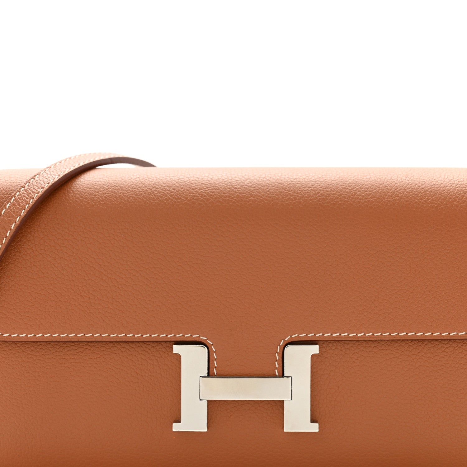 Hermes Evercolor Constance Wallet To Go Gold 9 of 13