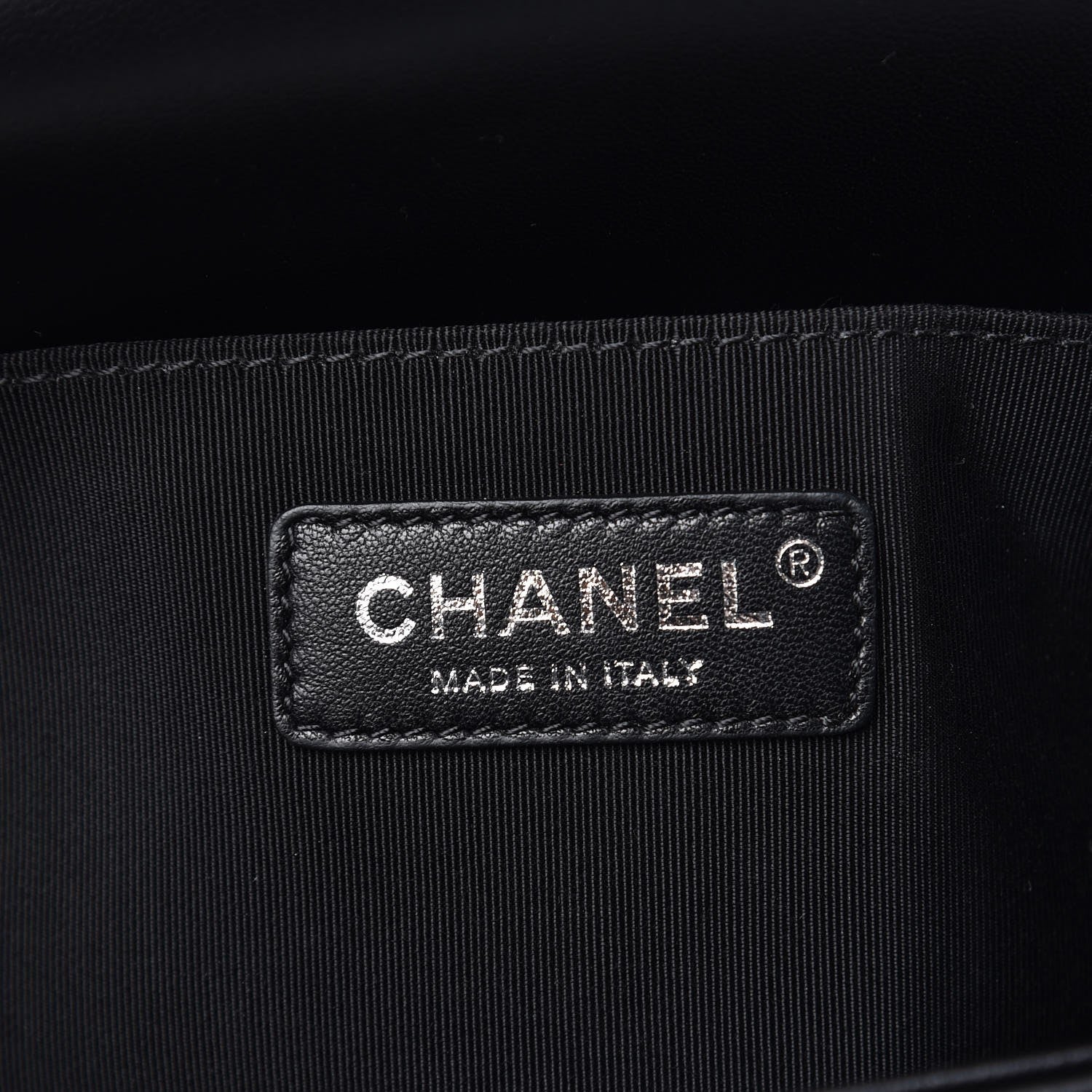 Chanel Lambskin Quilted Medium Boy Flap Black 6 of 10