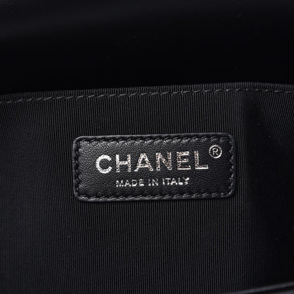 Chanel Lambskin Quilted Medium Boy Flap Black 6 of 10