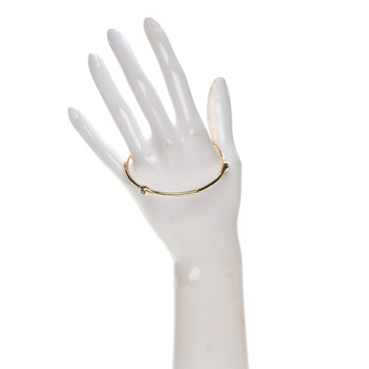 John Hardy 18K Yellow Gold Amethyst Slim Bamboo Batu Bangle 2 of 4