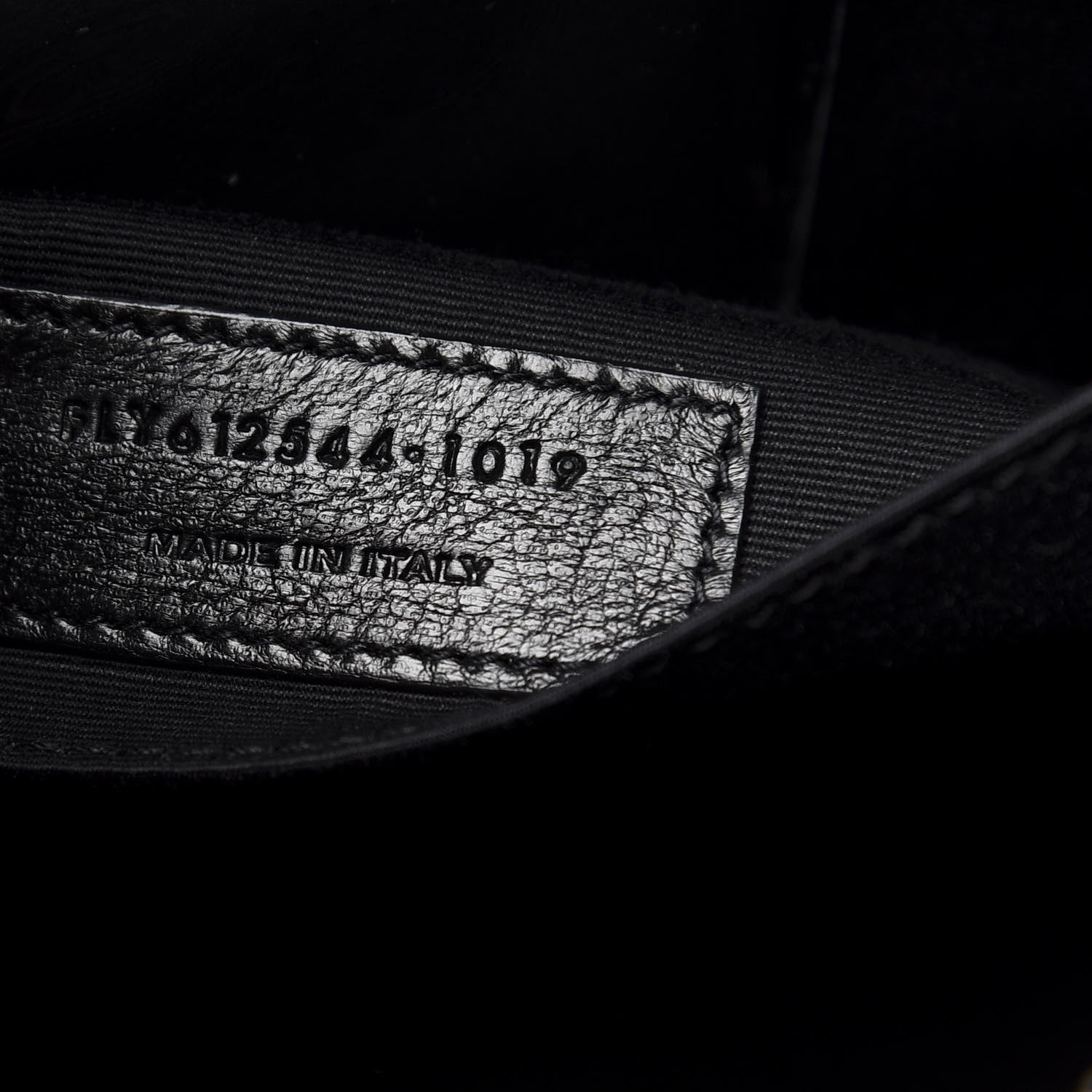 Saint Laurent Calfskin Matelasse Monogram Lou Camera Bag Black 6 of 9