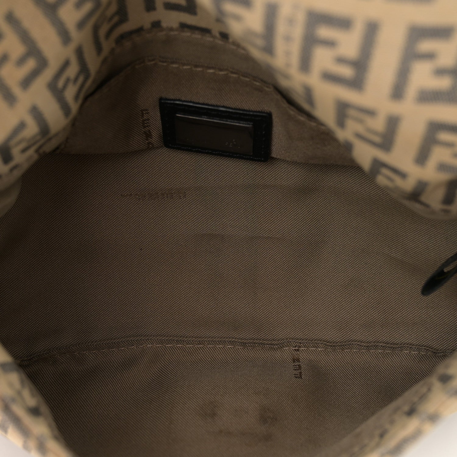 Fendi Zucchino Mini Mama Baguette Beige 5 of 12
