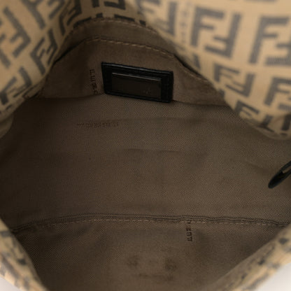 Fendi Zucchino Mini Mama Baguette Beige 5 of 12