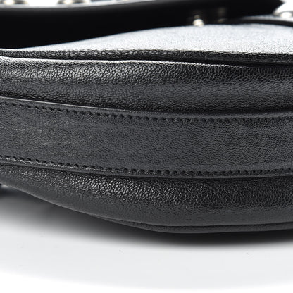 Saint Laurent Calfskin Y Studs Crossbody Bag Black 9 of 15