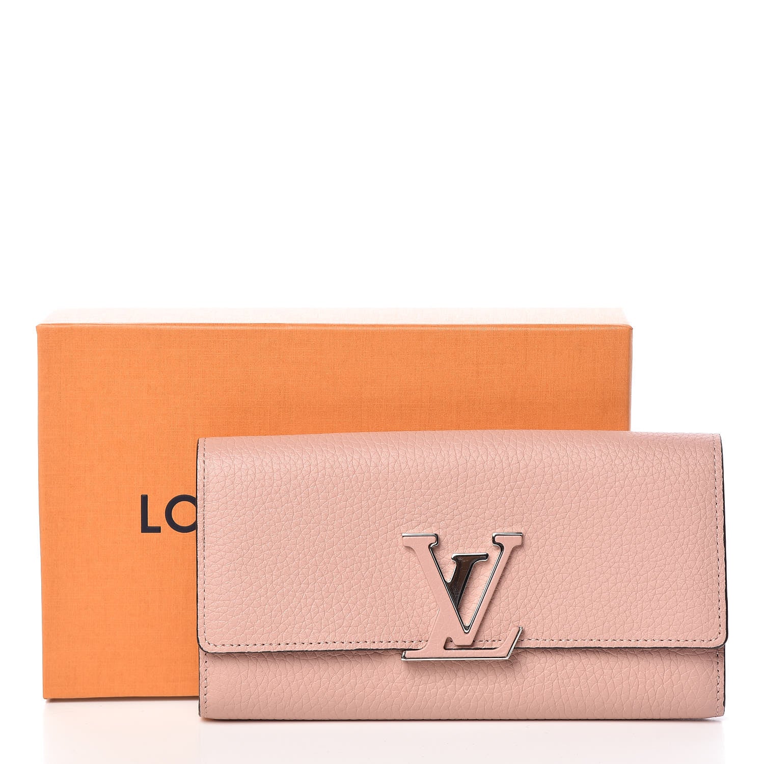 Louis Vuitton Taurillon Capucines Wallet Magnolia 7 of 7