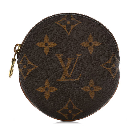 Louis Vuitton Monogram Round Coin Purse 1 of 8