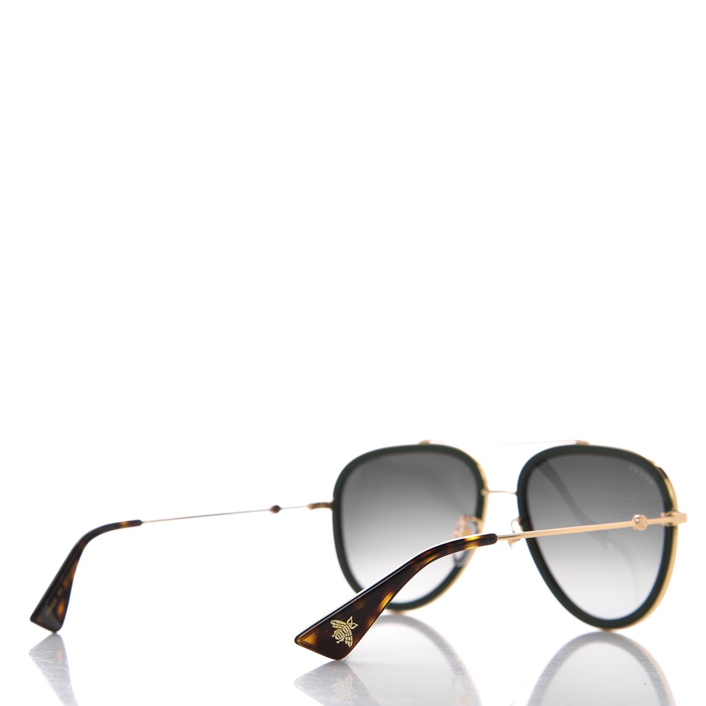 Web Aviator Sunglasses GG0062S Green Red