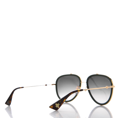 Gucci Web Aviator Sunglasses GG0062S Green Red 4 of 8