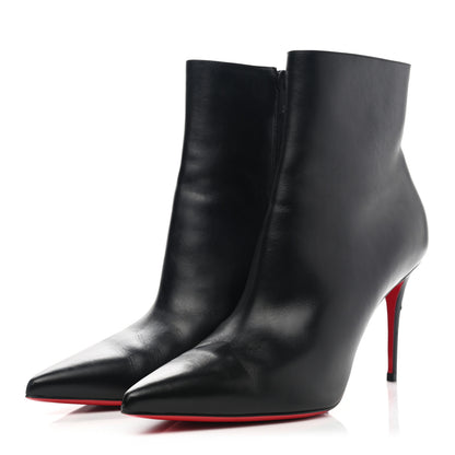 Christian Louboutin Calfskin So Kate Booty 100 Ankle Boots 40.5 Black 12 of 22