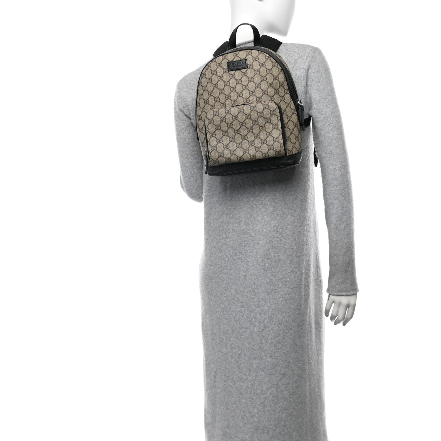 Gucci GG Supreme Monogram Small Eden Day Backpack Black 2 of 10