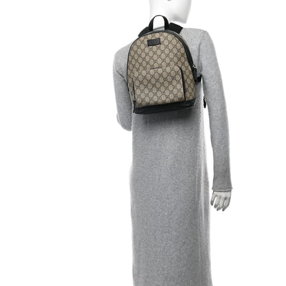 Gucci GG Supreme Monogram Small Eden Day Backpack Black 2 of 10
