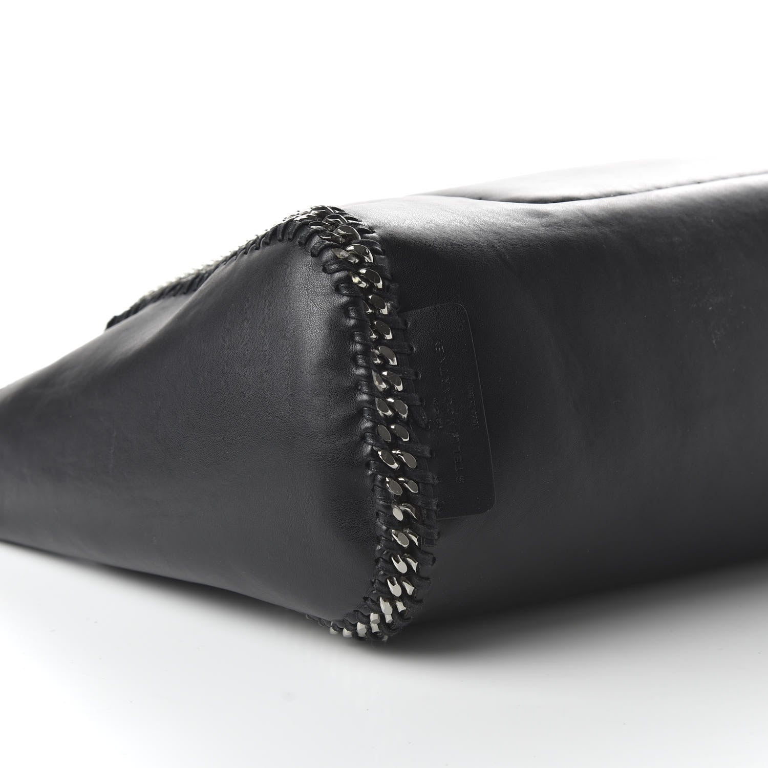 Stella McCartney Eco Alter Nappa Shearling Leopard Print Falabella Reversible Tote Black 14 of 16