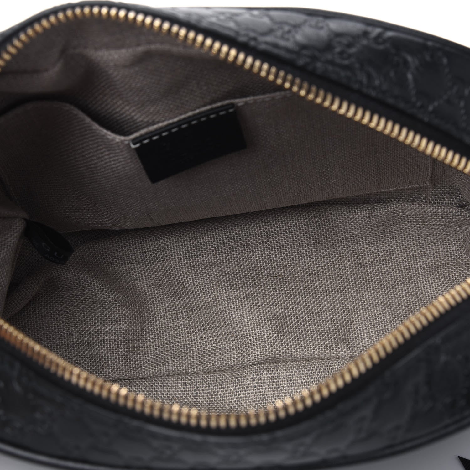 Gucci Microguccissima Mini Bree Messenger Bag Black 4 of 4