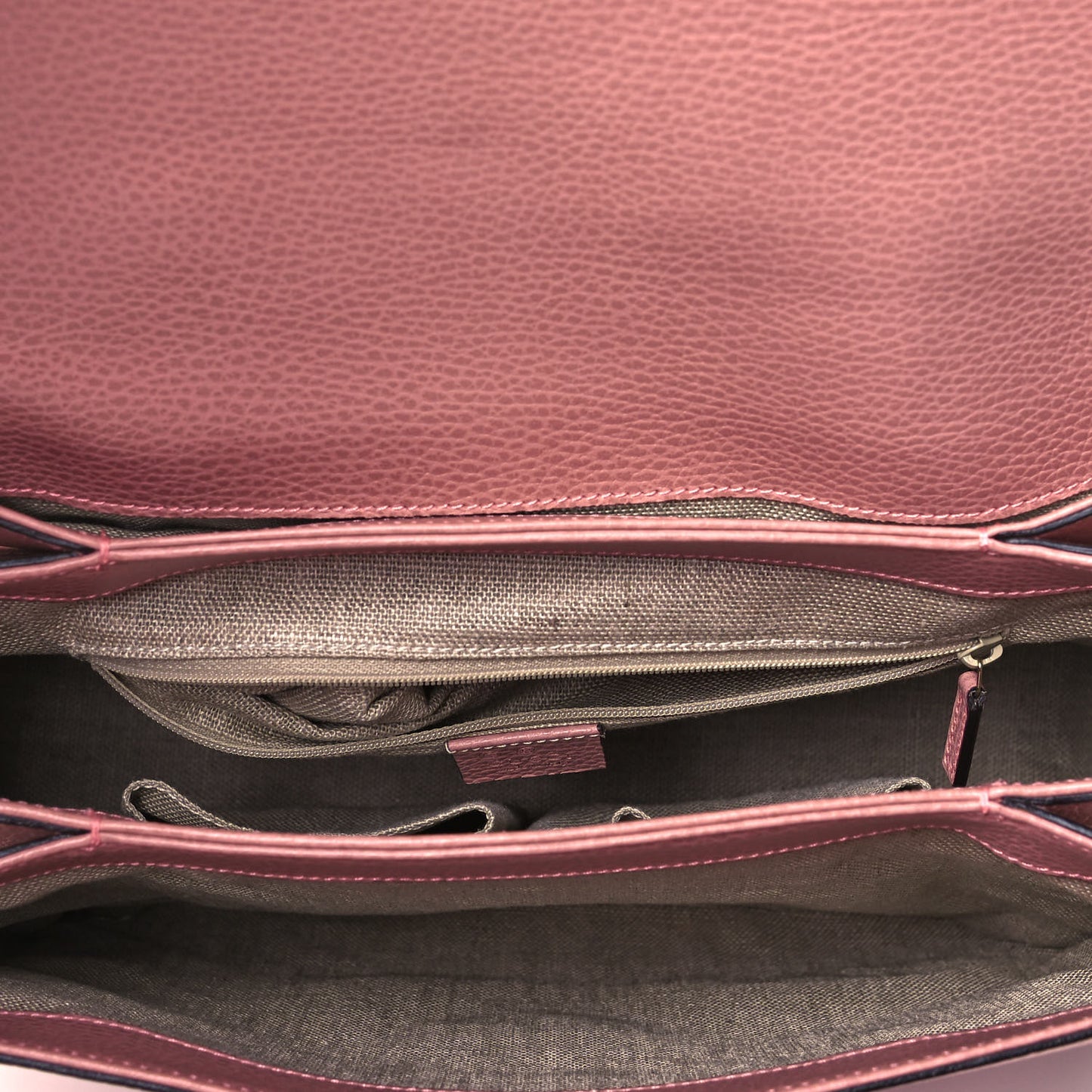 Dollar Calfskin Medium Interlocking G Top Handle Shoulder Bag Soft Pink