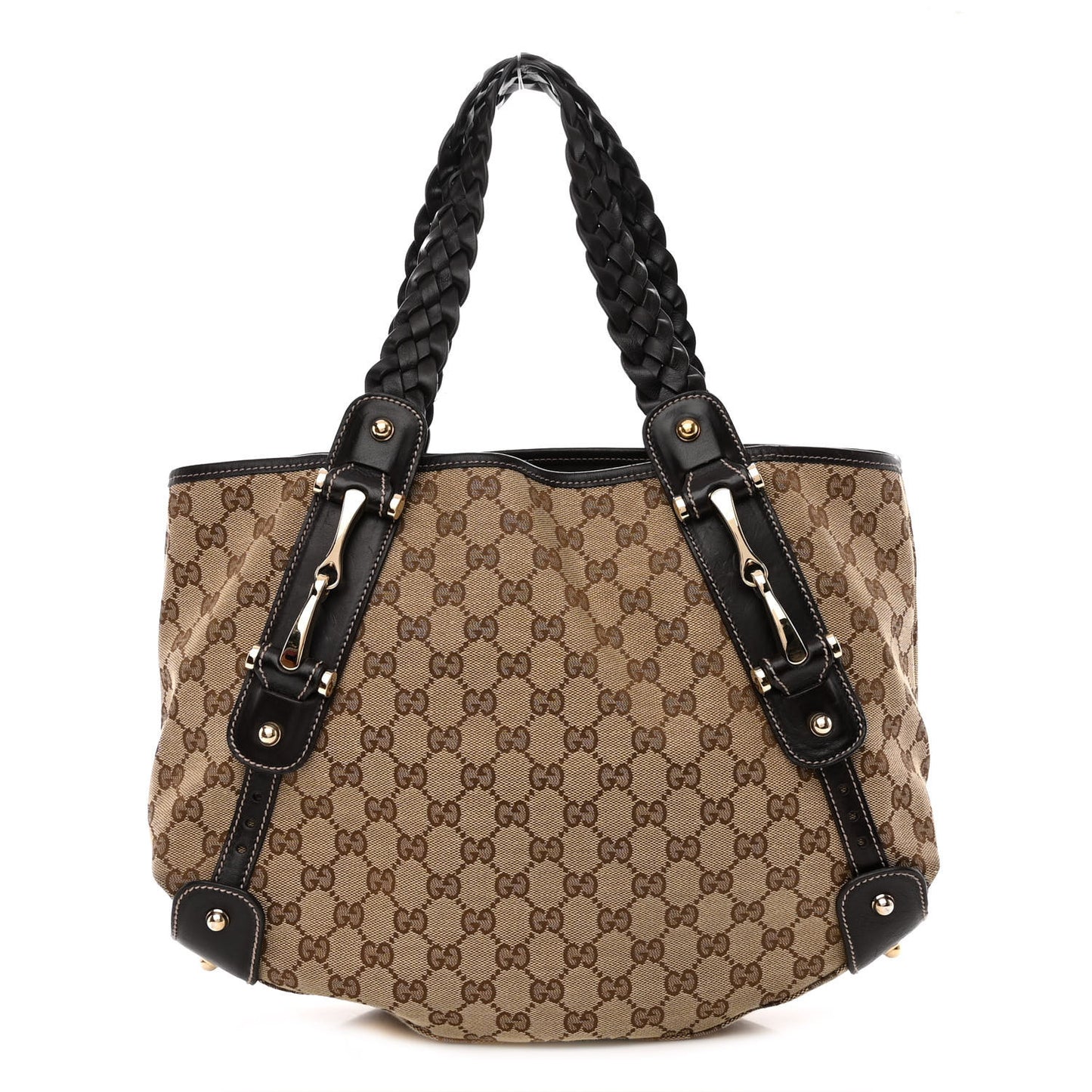 Monogram Small Pelham Shoulder Bag Dark Brown