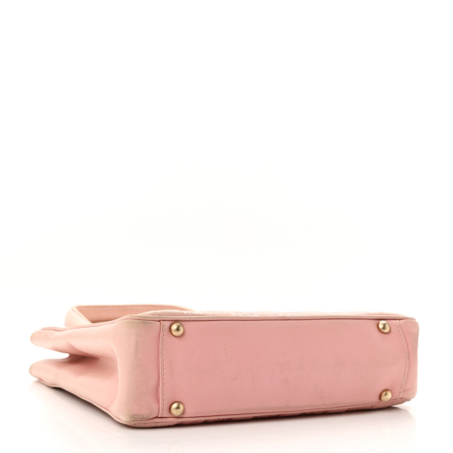 Lambskin Precious Symbols Shopping Tote Pink