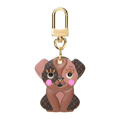 Louis Vuitton Monogram Puppy Bag Charm Key Holder 1 of 5