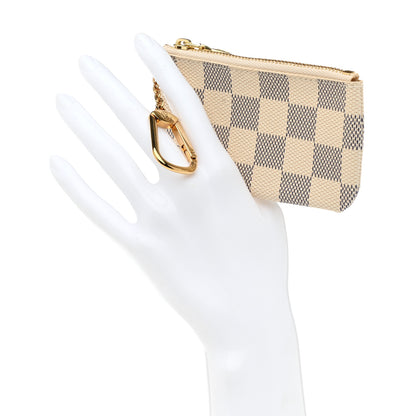 Louis Vuitton Damier Azur Key Pouch 2 of 7
