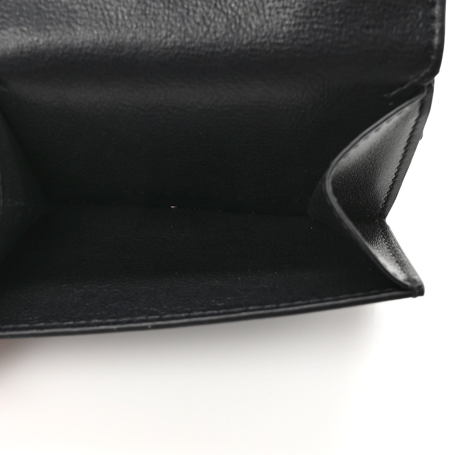 Balenciaga Smooth Calfskin 3D Logo Mini Cash Tri-Fold Wallet Black Red White 5 of 6