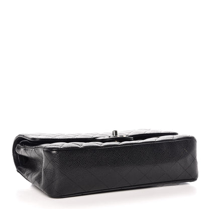 Chanel Caviar Quilted Medium Double Flap Black 5 of 9