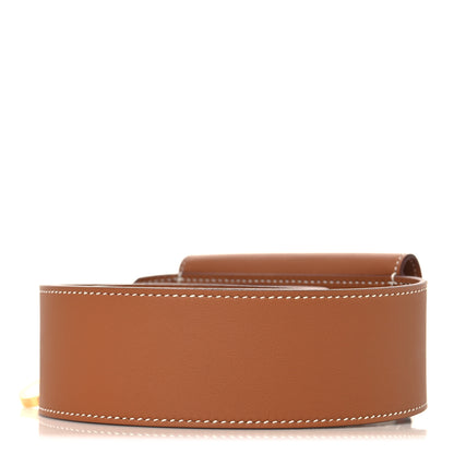 Hermes Swift Shearling Kelly Pocket Plush Shoulder Strap Gold 3 of 6