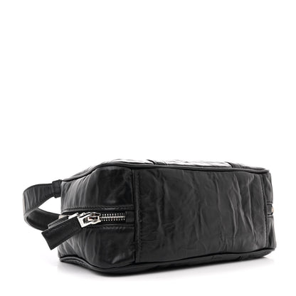 Prada Nappa Antique Small Re-Edition 2001 Two Handle Crossbody Bag Black 4 of 15