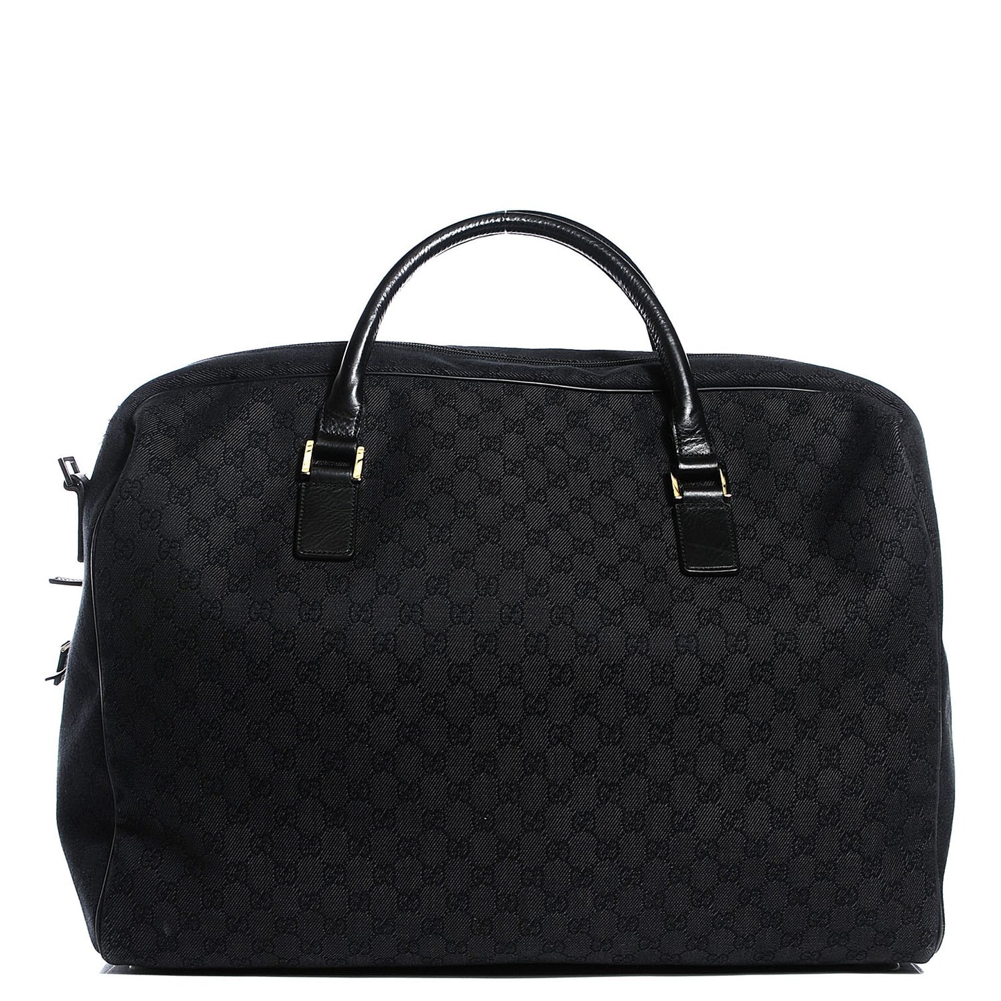 Denim Monogram Large Duffle Black