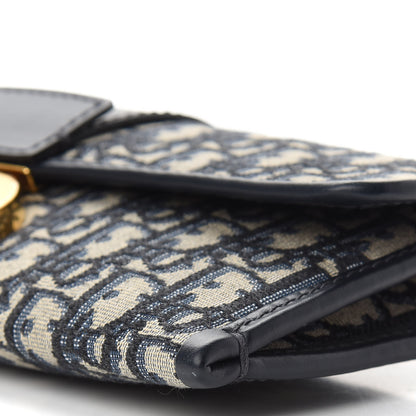 Christian Dior Oblique 30 Montaigne Chain Pouch Blue 9 of 9