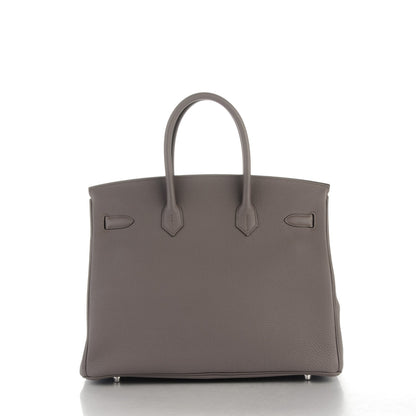 Hermes Togo Birkin 35 Etain 4 of 24
