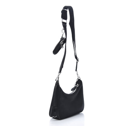 Prada Nylon Re-Edition 2005 Shoulder Bag Black 3 of 13