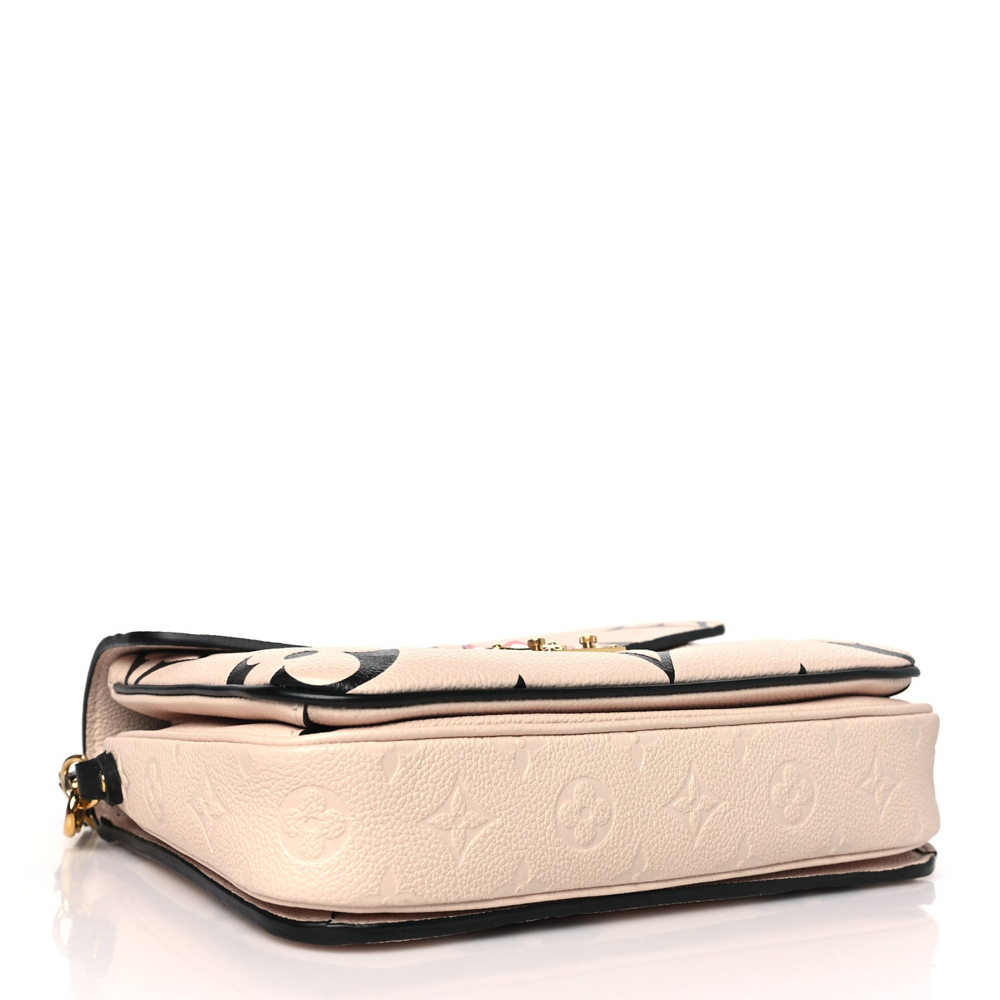 Empreinte Monogram Giant Crafty Pochette Metis Creme Black