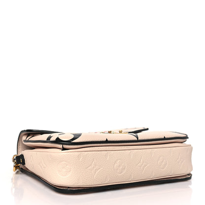 Louis Vuitton Empreinte Monogram Giant Crafty Pochette Metis Creme Black 4 of 10