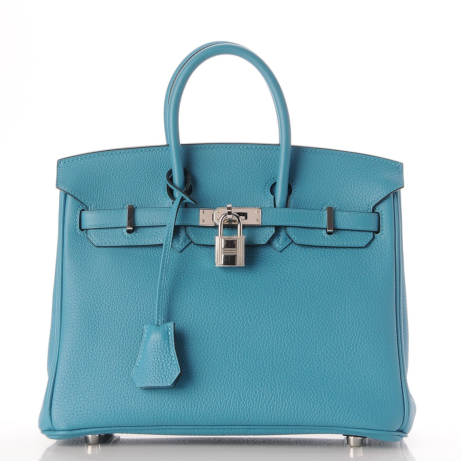 Hermes Togo Birkin 25 Turquoise 1 of 31