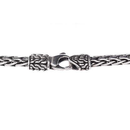 John Hardy Sterling Silver Palu Circle Cross Heart Pendant Necklace 6 of 6