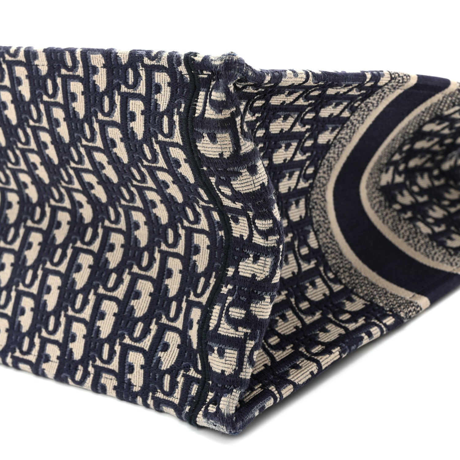 Christian Dior Oblique Large Book Tote Blue Multicolor 1904649
