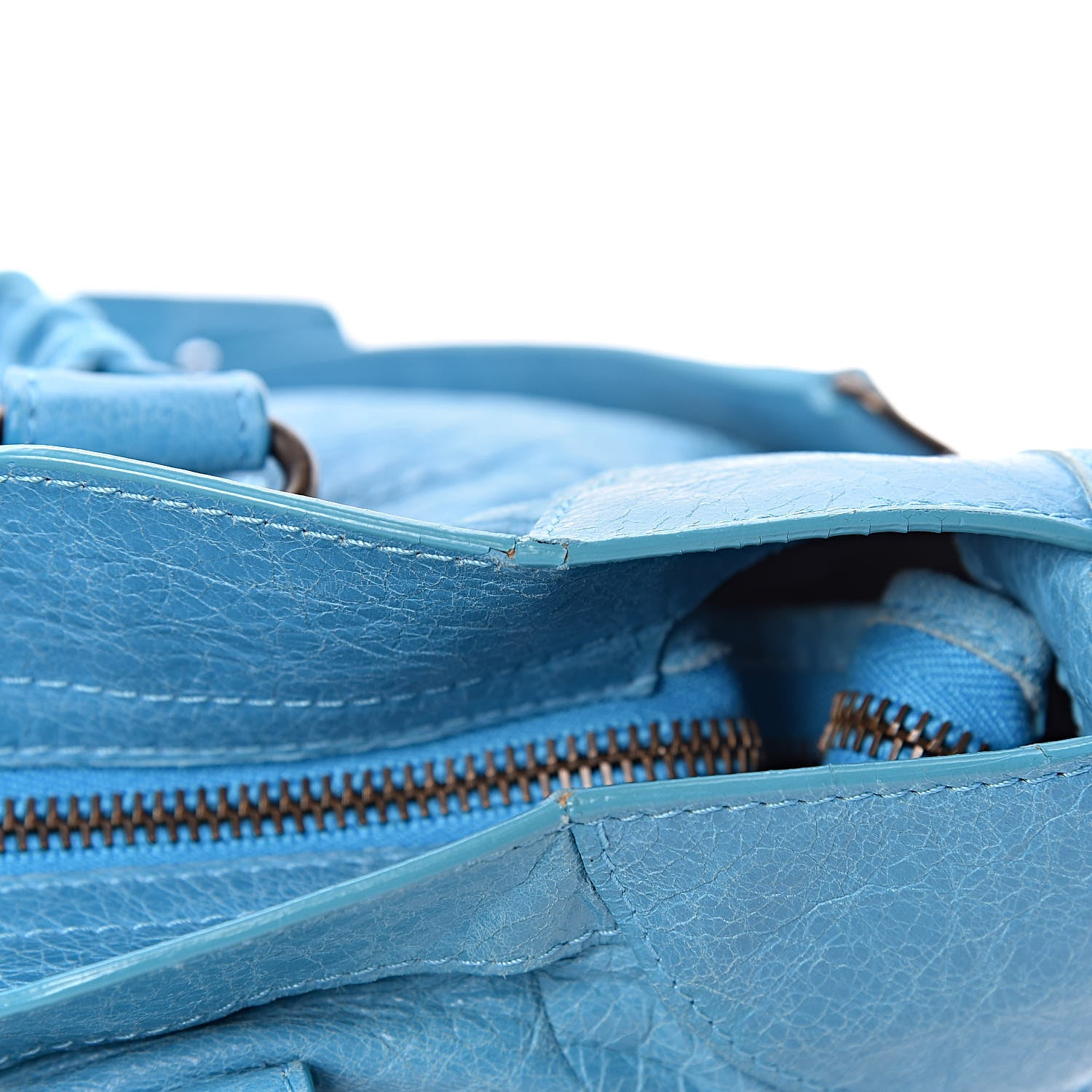Balenciaga Agneau Classic Hardware City Bleu Paon 23 of 27