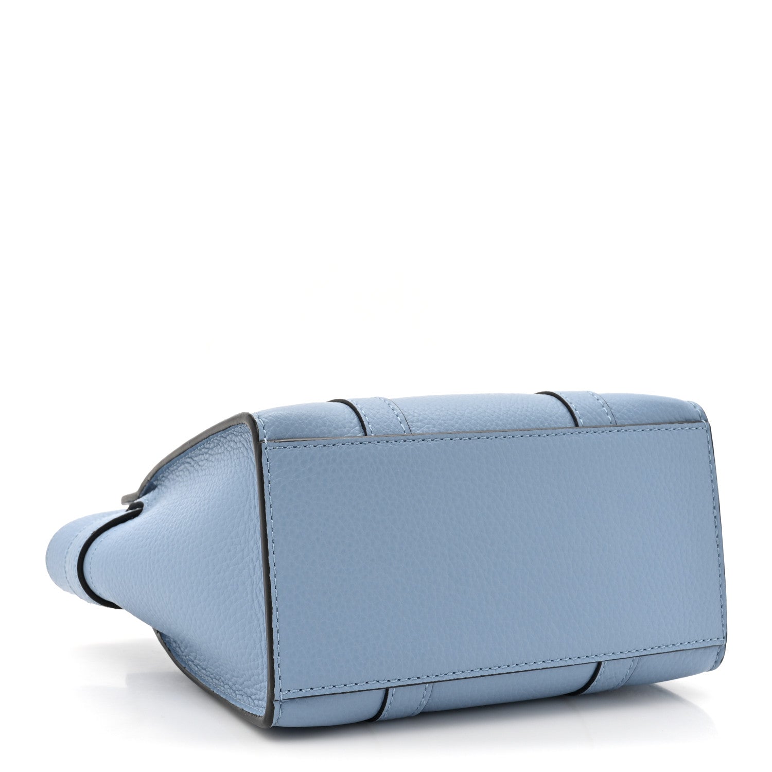 Mulberry Small Classic Grain Micro Zipped Bayswater Pale Slate 4 of 10