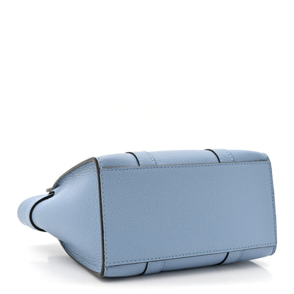 Mulberry Small Classic Grain Micro Zipped Bayswater Pale Slate 4 of 10