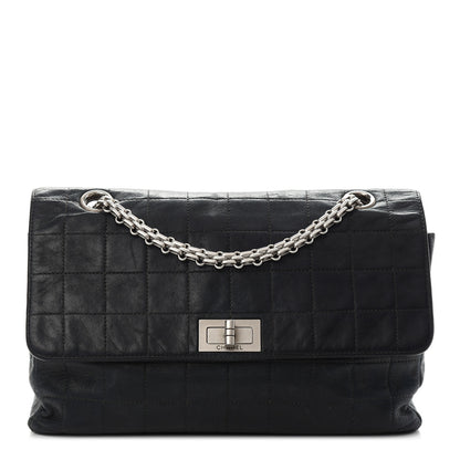 Chanel Lambskin Chocolate Bar Mademoiselle Flap Black 1 of 11