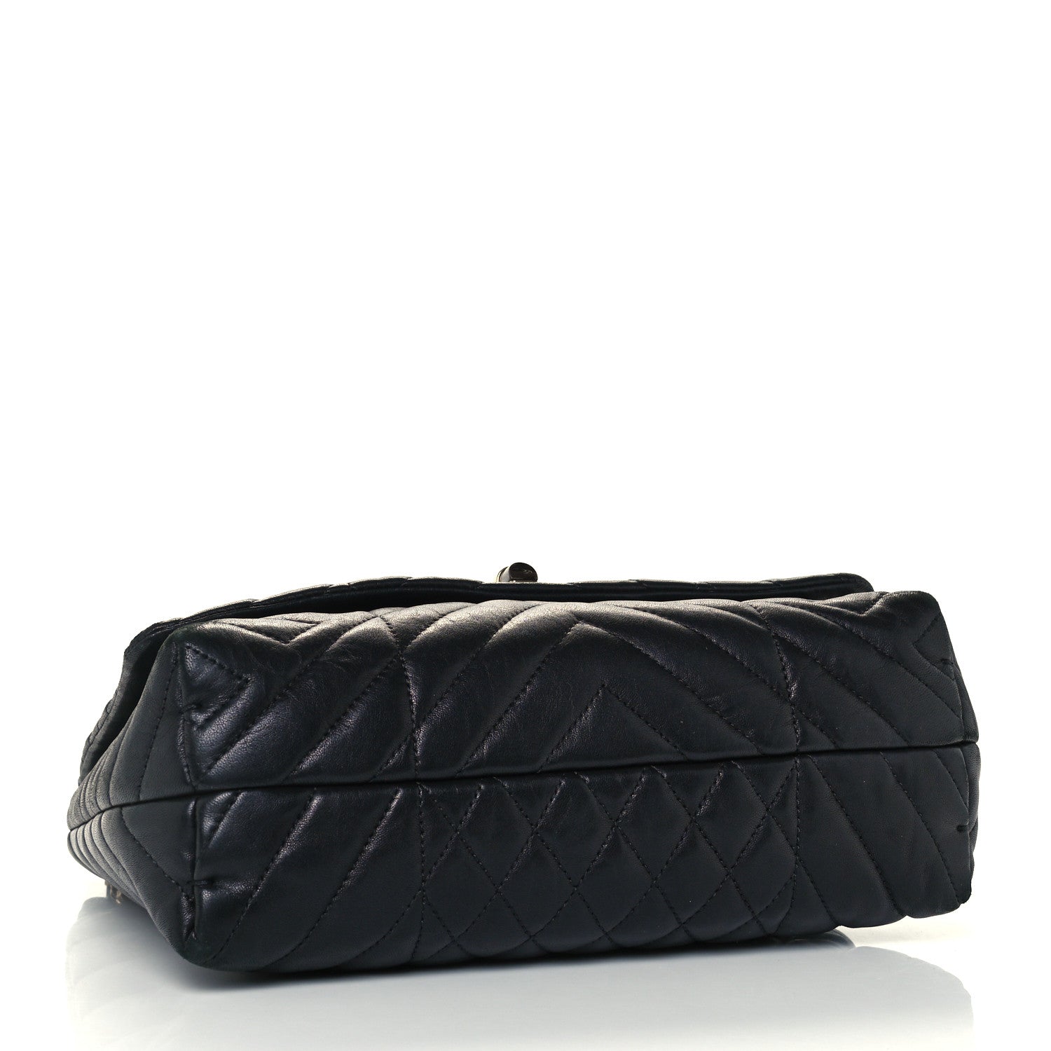Lanvin Calfskin Quilted Medium Happy Shoulder Bag Black 3 of 9