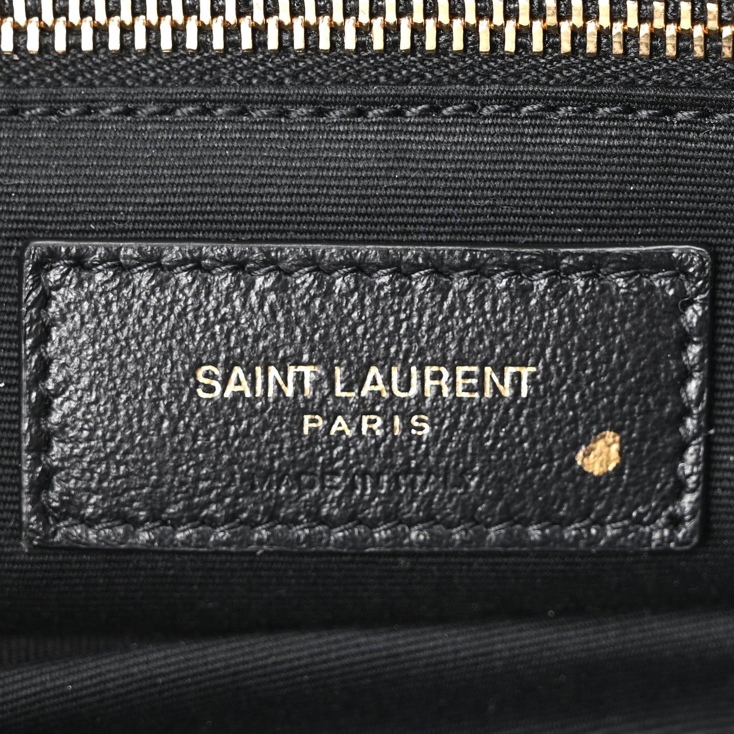 Plunged Lambskin Calypso Black