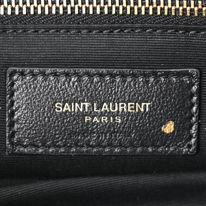 Saint Laurent Plunged Lambskin Calypso Black 6 of 10