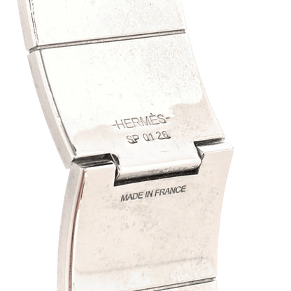 Hermes ERMES Enamel Printed Wide Cachemire Fleuri Hinged Bracelet M Surnaturel 5 of 5