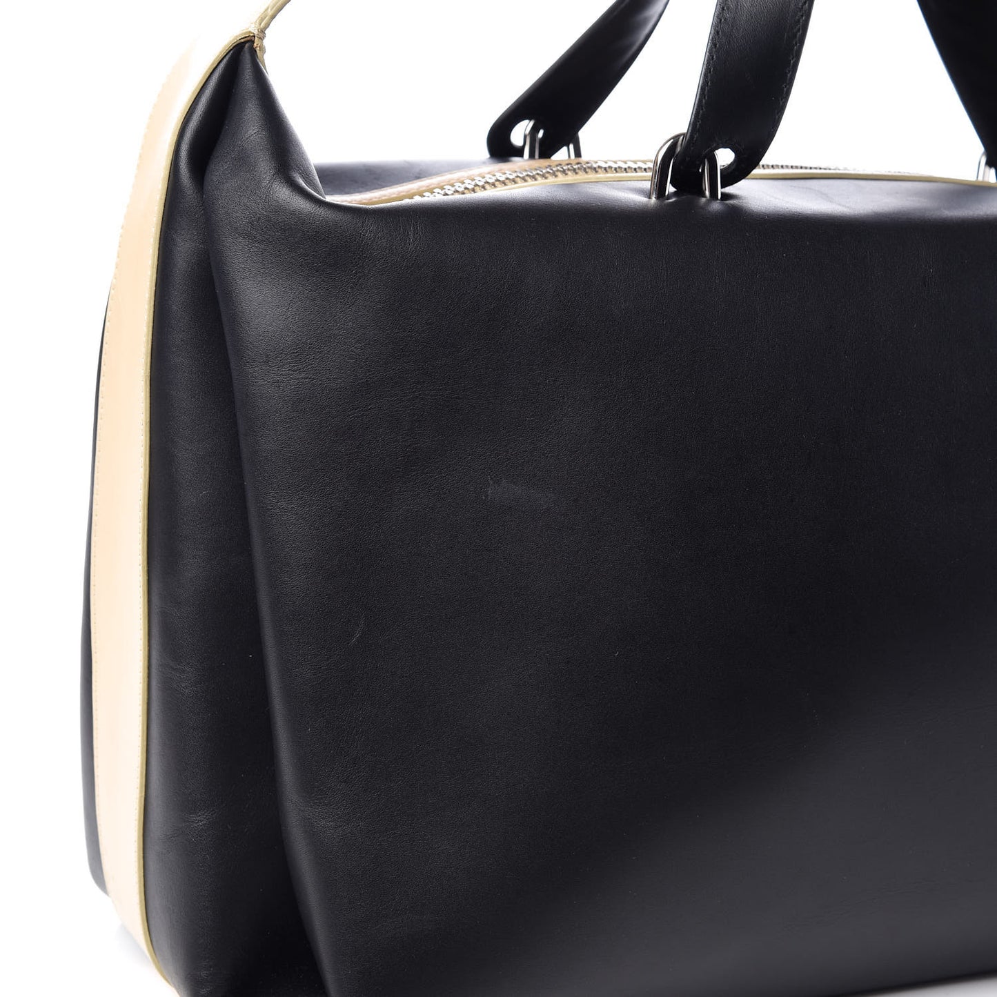 Calfskin Shoulder Bag Black