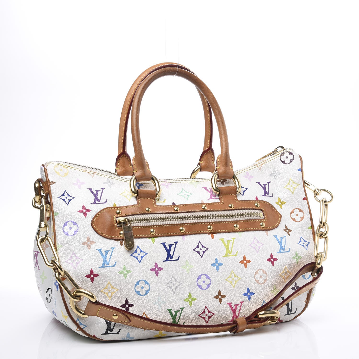 Louis Vuitton Monogram Multicolor Rita White 2 of 10