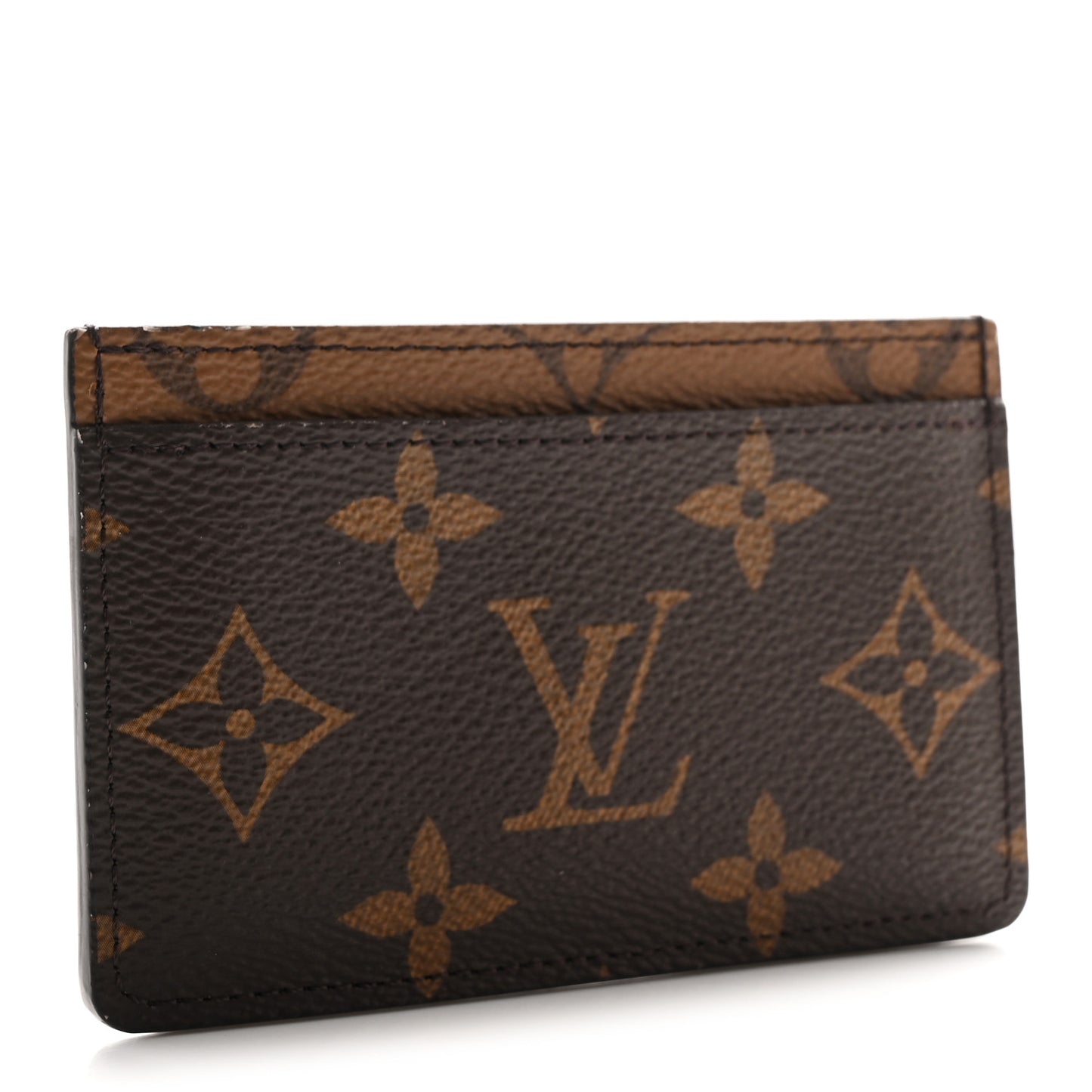 Reverse Monogram Card Holder