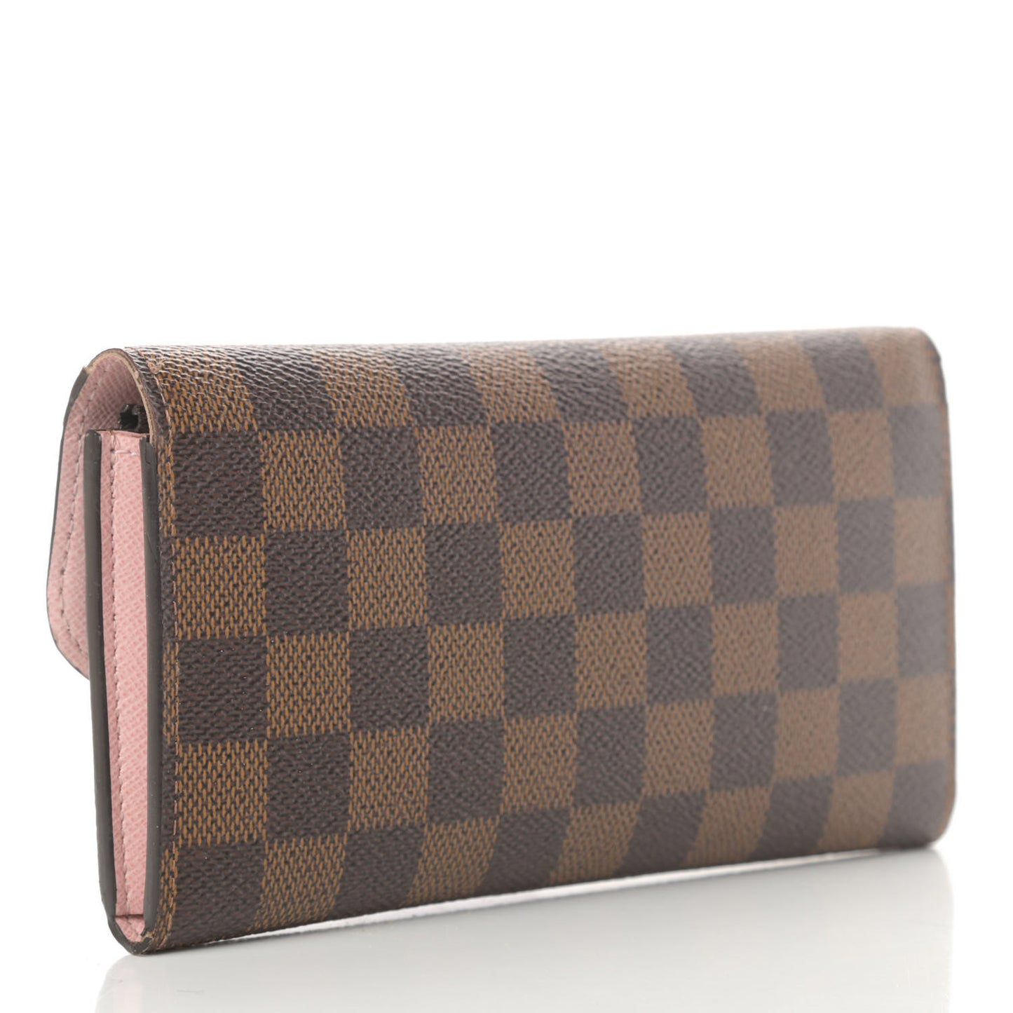 Damier Ebene Emilie Wallet Rose Ballerine