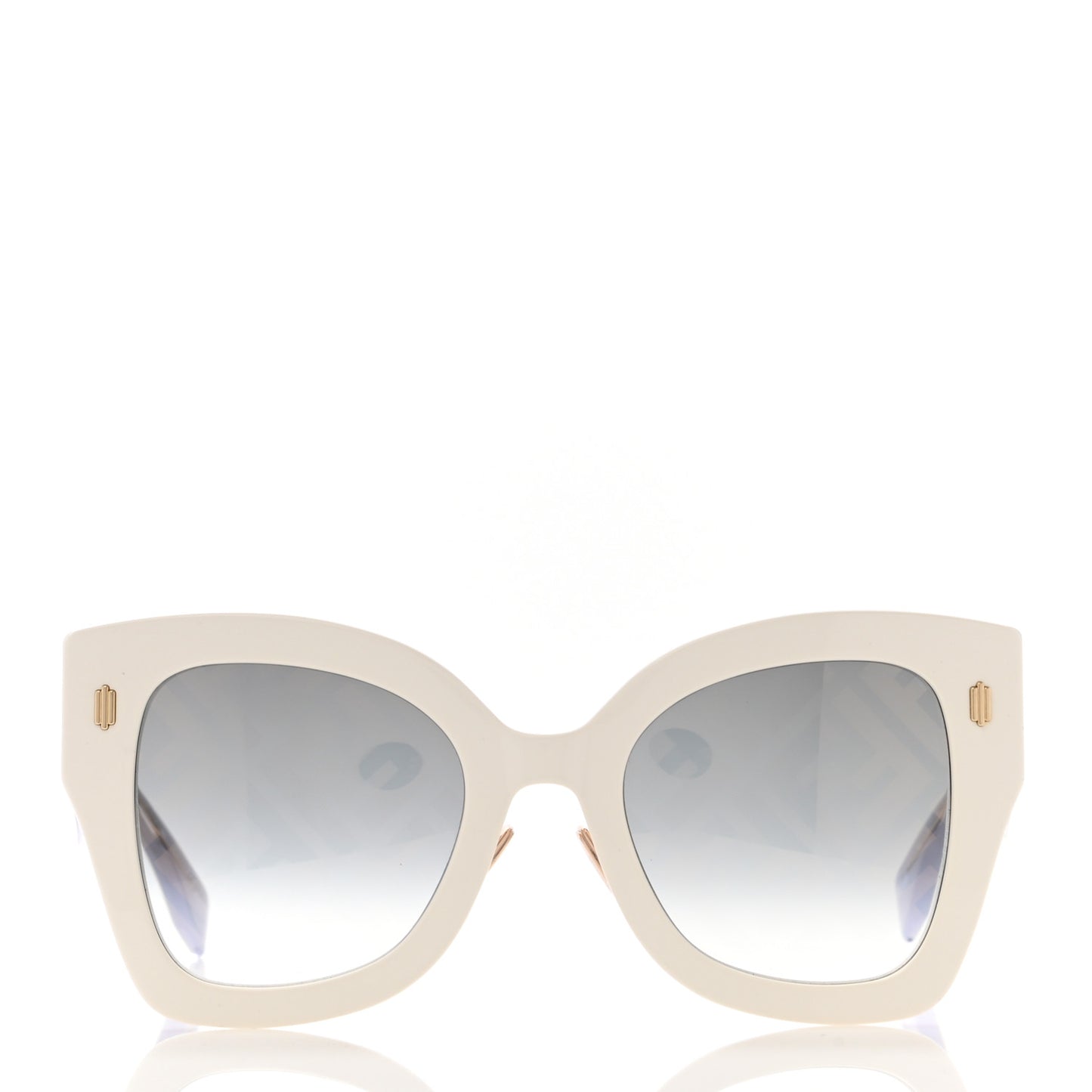 Acetate FF Sunglasses FF 0434/G/S White Gold